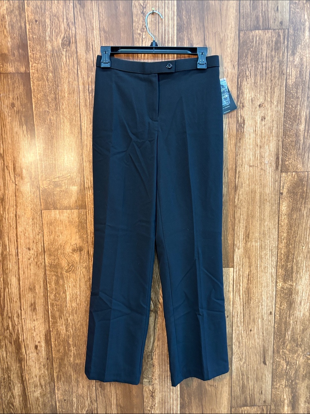 East 5th Black Straight Leg Dress Trousers